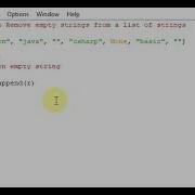 Python Program To Remove Empty Strings From A List Of Strings