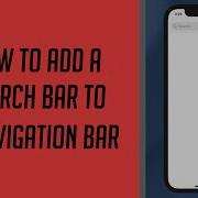 How To Add A Search Bar To A Navigation Bar