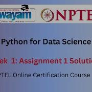 Python For Data Science Week 1 Assignment Answers Jan 2025