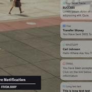 FiveM Notification Script FiveM Chat Message Fivem Script Qbcore