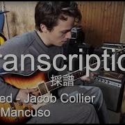 Transcritpion TAB All I Need Jacob Collier Matteo Mancuso Solo