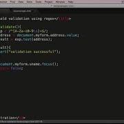 JavaScript Alpha Numeric Validation Using Regular Expression