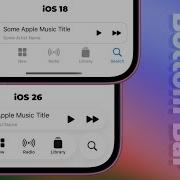 Apple Music Bottom Bar For IOS 26 IOS 18 Using SwiftUI Xcode 26