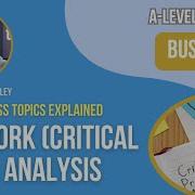 Анализ сети критического пути A Level и IB Business