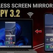 Wireless Android Screen Mirroring To PC SCRCPY WiFi