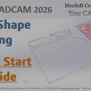 VisualCAD CAM 2026 True Shape Nesting Quick Start