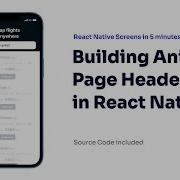 16 Building Animated Page Header In React Native