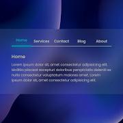 Create CSS Tabs With Neon Slider Using HTML CSS Step By Step Tutorial