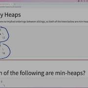 Binary Heaps Lecture May 6 2022
