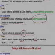 Aula Arquitetura De Computadores 14 05 2015 Exemplo Do Algoritmo De Tomasulo