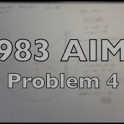 1983 AIME Problem 4 Solution Motivation