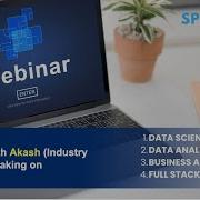Webinar Data Science Data Analyst Business Analyst And Full Stack Developer Spoclearn