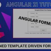 Введение в формы Angular Формы управляемые шаблонами в Angular 21