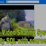 Online Video Sharing System In PHP My SQL With Source Code