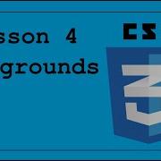 CSS Lesson 4 Backgrounds