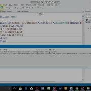 Visual Basic Simple Calculator Part1