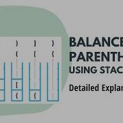 Balanced Parentheses Valid Parantheses Stack Challenge Interview Question Logicmojo DSA