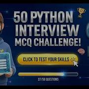 50 Python MCQ Challenge Daily Practice For Beginners Interviews Python Quiz Python Coding Ai
