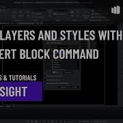 Draftsight 2024 Import Layers And Styles With The Insert Block Command