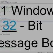 01 FASM Windows 32 Bit Message Box