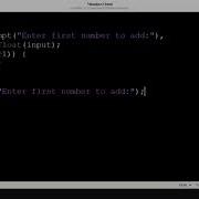Learning Programming With Javascript 7 User Input Simple Calculator