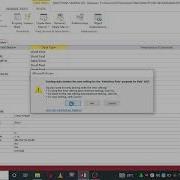 Validation Rule And Text In Database