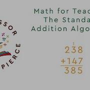 The Standard Addition Algorithm