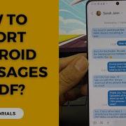 How To Export Text Messages From Android To PDF 2 Ways Including Free One