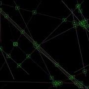 Visualization Of Line Intersections Search By Brute Force Algorithm