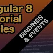 Angular 8 Tutorial Series 3 BINDINGS EVENTS Blackboxtech
