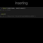 MongoDB And Python Quickstart 16 21 Concept Inserting Documents