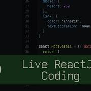 Live ReactJS Coding P5D102 Live Coding With Jesse