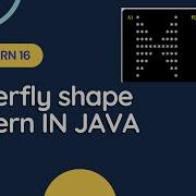 Butterfly Pattern In Java