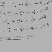 Rectangular Waveguide TE Modes Microwave Engineering Lec 16