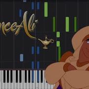 Prince Ali Aladdin Piano Tutorial By Easy Piano