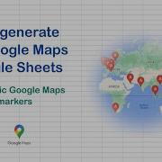 How To Generate Static Google Maps In Google Sheets