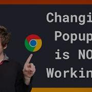 How To Change Chrome Extension Popups Dynamically