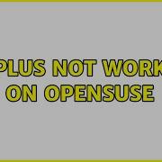 Sqlplus Not Working On Opensuse 2 Solutions