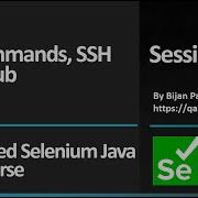 Basic To Advanced Selenium Java Full Course Session 6 Git Commands SSH GiHub