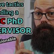 Toxic PhD Supervisor Effective Tactics For Dealing With A Bad Supervisor