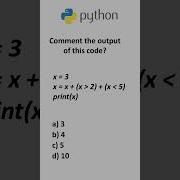 Python Quiz Challenge Python Interview Question