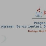 Tutorial Java Pengenalan Class Object Method Dan Attribute Di Java