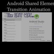 Android Shared Element Transition Animation