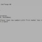 Chapter 5 Program Exercise 8 Part 1