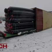 DeMACH ROLLOUT 15 Unloading Long Products From 40ft Container