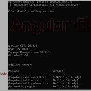 S2 Install Angular CLI In Windows How To Check Angular CLI Version Ng Version