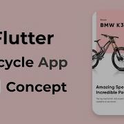Flutter Bicycle App UI Concept Speed Code