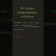 What Is Dictionary Comprehension In Python