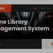 E Library Online Library Management System Python Flask Web Application