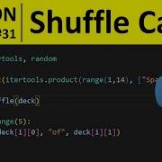 Python Program 31 Shuffle Deck Of Cards In Python